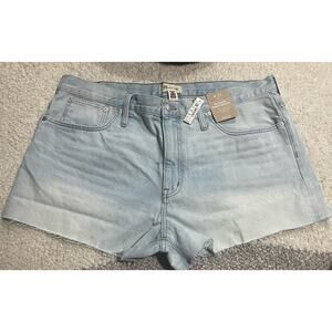 NWT Madewell Women's Size 33 Relaxed Cutoff Denim Short Essen Wash